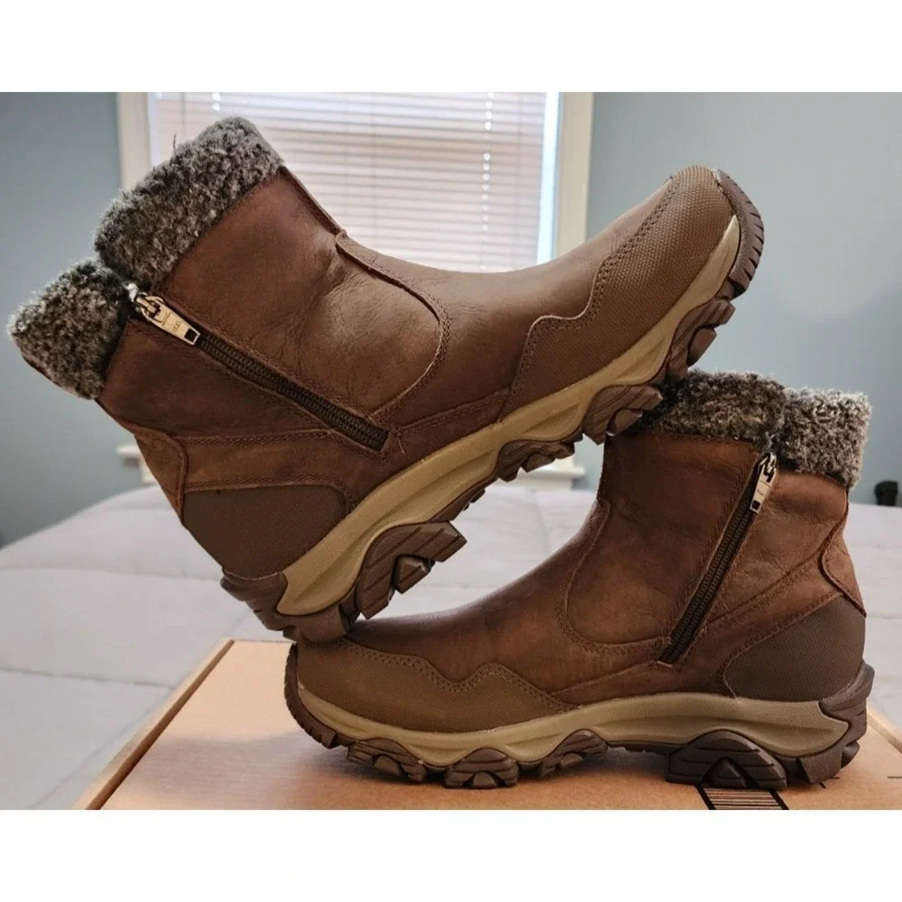 Merrell® (Women's 10.5 M) Coldpack™ 3 Thermo Mid Zip Waterproof Boot - $185